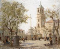 William Lee Hankey RWS - The Cathedral Algeciras